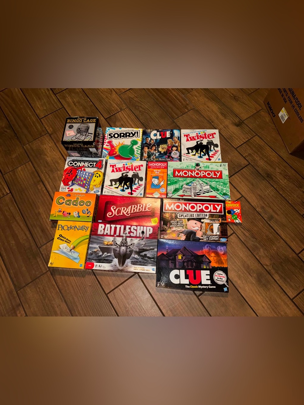 Assorted board game bundle choose four board games